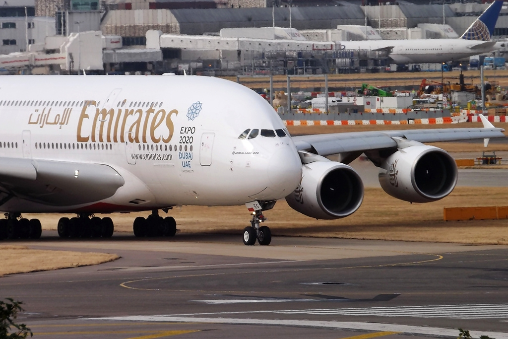 Emirates A380 - Mark Harkin