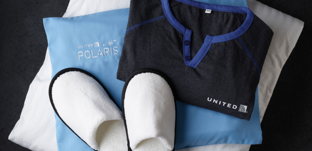 United Polaris Pillow, Slippers, and Pajamas